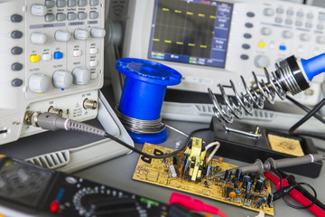 repair faulty pulse source and checking