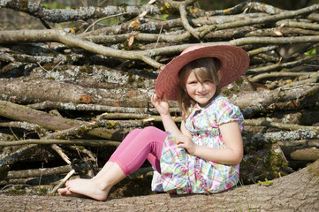 Obraz premium Kleines Mädchen