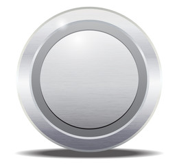 Round Button Metal Texture