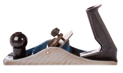 Old plane, isolated on a white background