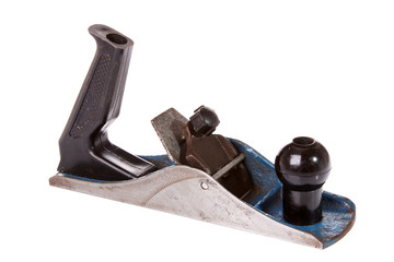 Old plane, isolated on a white background