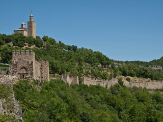 Fototapeta na wymiar Tsarevets Castle