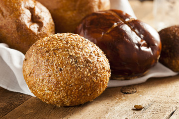 Homemade Whole Grain Dinner Rolls