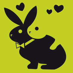 lapin,symbole,logo,sexe,animal,reproduction,humour,