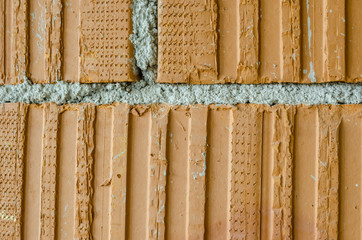 Detail of brick wall