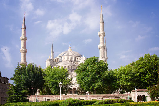 La mezquita azul de Estambul