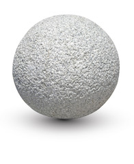 Granite sphere.