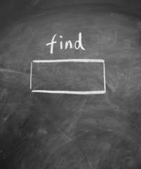 search sign