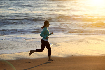 Woman running