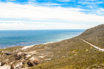 Fototapeta premium Cape of Good Hope. Cape Peninsula Atlantic ocean. Cape Town