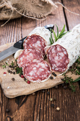 Portion of Salami