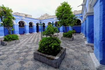 the monastery san sebastian arequipa