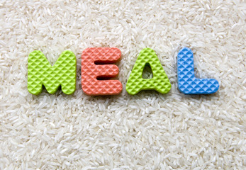 meal sign