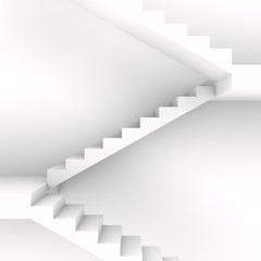 Obraz premium staircase front view