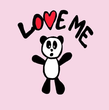 Love me panda