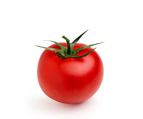Fresh ripe tomato.