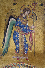 Palerno - Mosaic of Archangel Michael in La Martorana