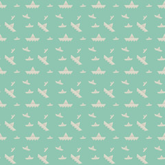 Seamless Boat Pattern
