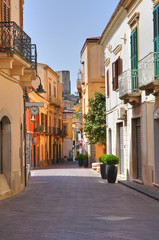 Fototapeta premium Alleyway. Melfi. Basilicata. Italy.