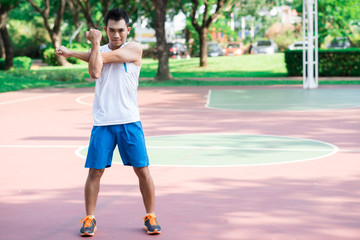 Fototapeta premium Training outside