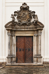 Fototapeta premium old church door