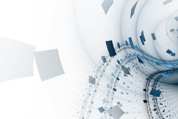 Abstract business science or technology background
