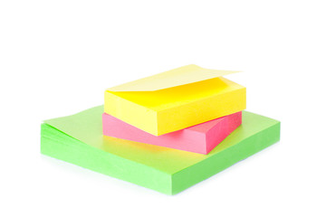 stack of colorful stickers