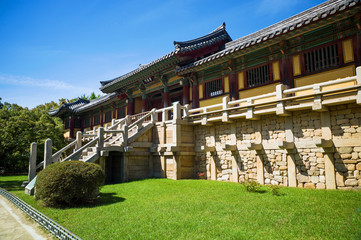 Bulguksa temple in South Korea