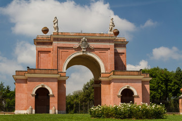 Obraz premium Rome, Italy. Typical architectural details of the old city