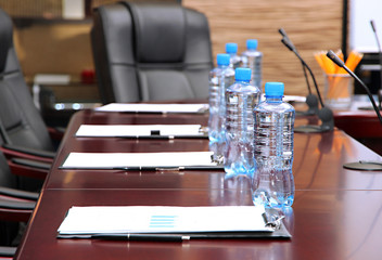 Meeting room in office center