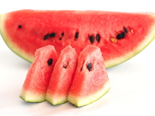 Watermelon isolated on white background