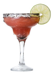 smoky strawberry margarita