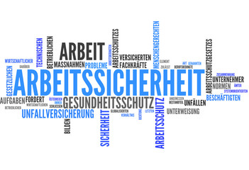 Arbeitssicherheit (Tagcloud)