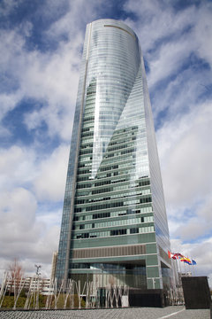 Madrid - Skyscraper Torre Espacio.