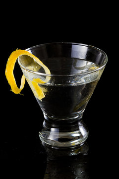 stemless martini