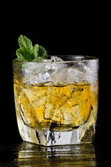 whiskey on the rocks