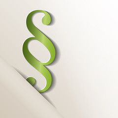 Paragraph Hintergrund Grün