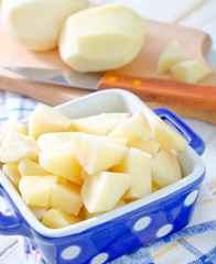 raw potato