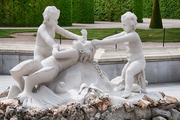 Marble Statue at Castle Belvedere (Vienna)