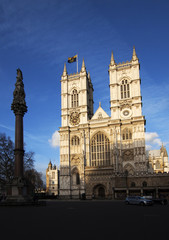 Fototapeta na wymiar London, Westminster Abbey, UK