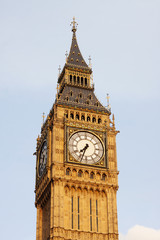 Fototapeta na wymiar Tarcza zegara Big Ben, Westminster