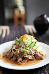 Japanese cuisine, Ginger pork