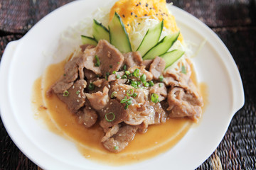 Japanese cuisine, Ginger pork