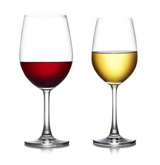 Glass of red wine