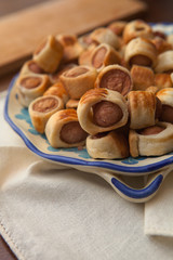 Savoury flaky pastries
