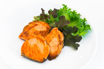 grilled salmon
