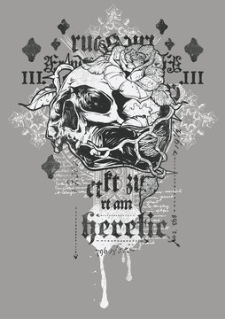 Naklejki I am Heretic