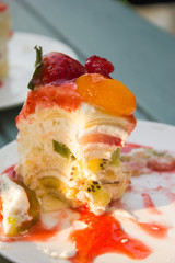 Strawberry cake