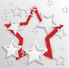 Abstract retro background