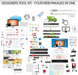 XL web graphic collection including web templates